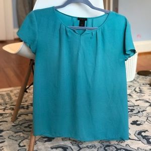Professional short sleeve blouse